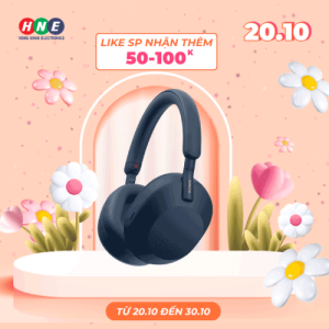 WH-1000XM5 | Tai nghe đỉnh cao chống ồn mới Sony